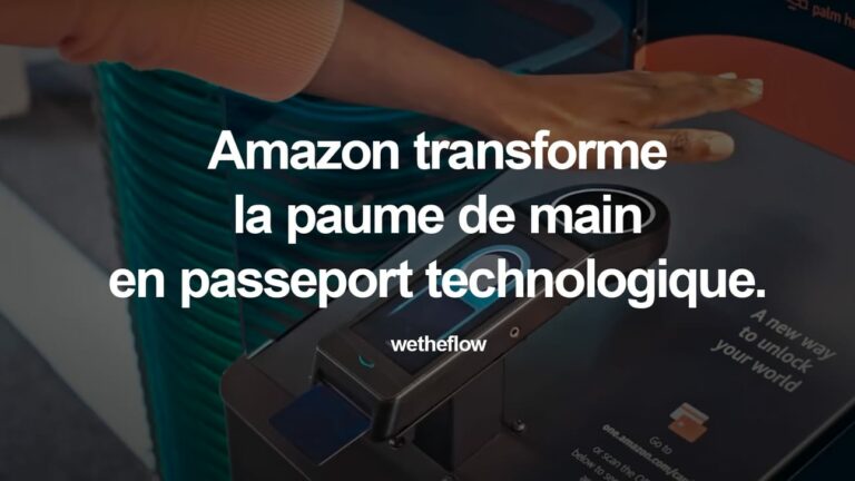 🖐️ Amazon transforme la paume de main en passeport technologique