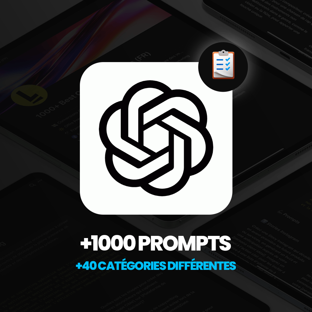 +1000 Prompts pour ChatGPT