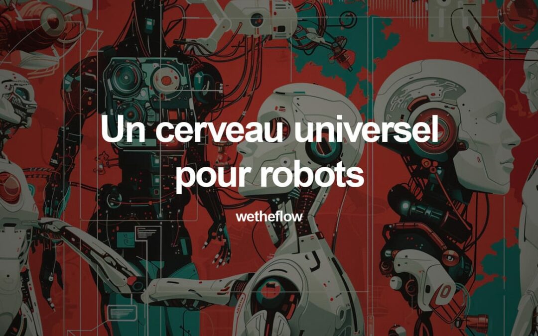 🧠 Un ‘cerveau universel’ pour robots