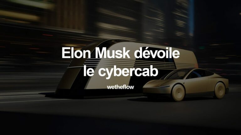 🚖 Elon Musk dévoile son Cybercab